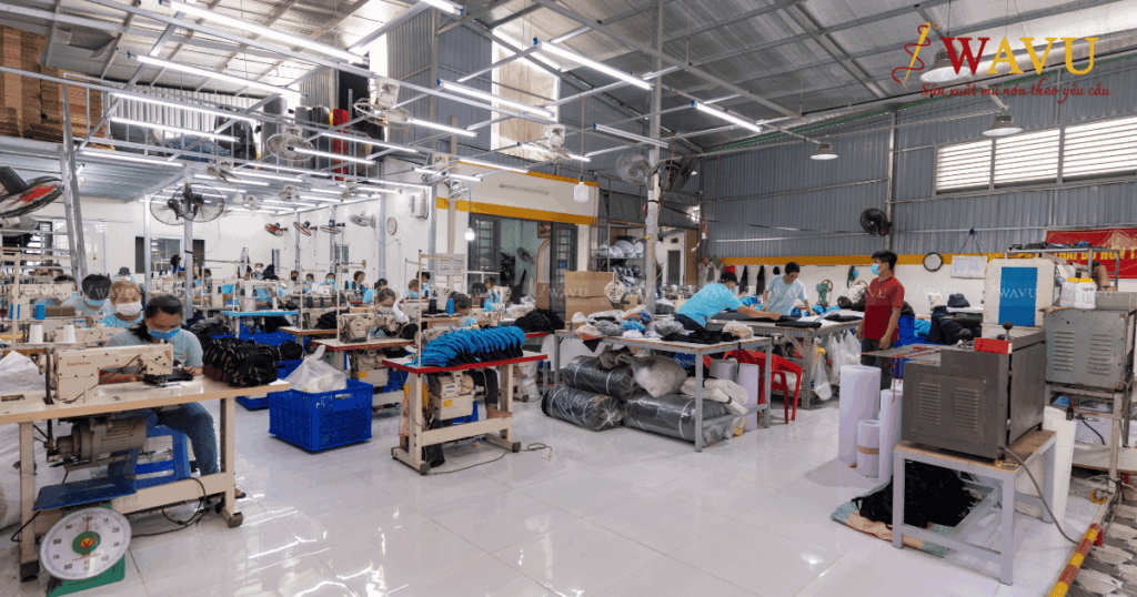 Sản xuất mũ nón theo yêu cầu Xưởng may nón bán shop